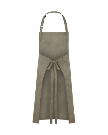 Personnalisation Tablier à bavette style jean | KARLOWSKY