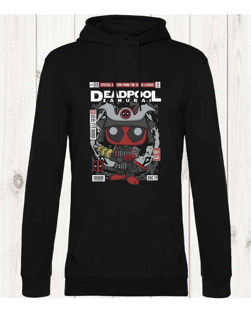 Sweat-shirt Deadpool Samurai – Fusion du Héros et du Guerrier