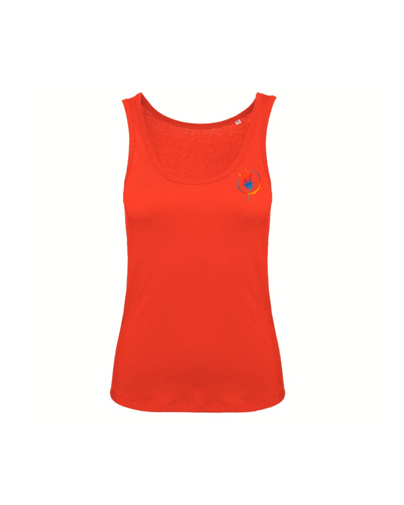 Débardeur coton bio femme “Dans’Art” – Naturellement stylée, libre de bouger 🌿 Débardeur coton bio femme “Dans’Art” – Naturellement stylée, libre de bouger 🌿