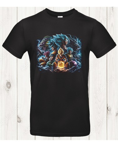 Tee-shirt Dragon Ball – Fusion d’énergie et de style 🔥