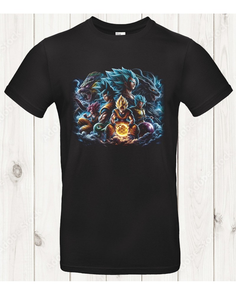 Tee-shirt Dragon Ball – Fusion d’énergie et de style 🔥