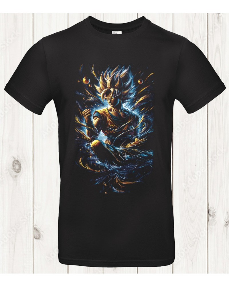 Tee-shirt Dragon Ball “Instinct Saiyan” – Énergie pure, style ultime ⚡