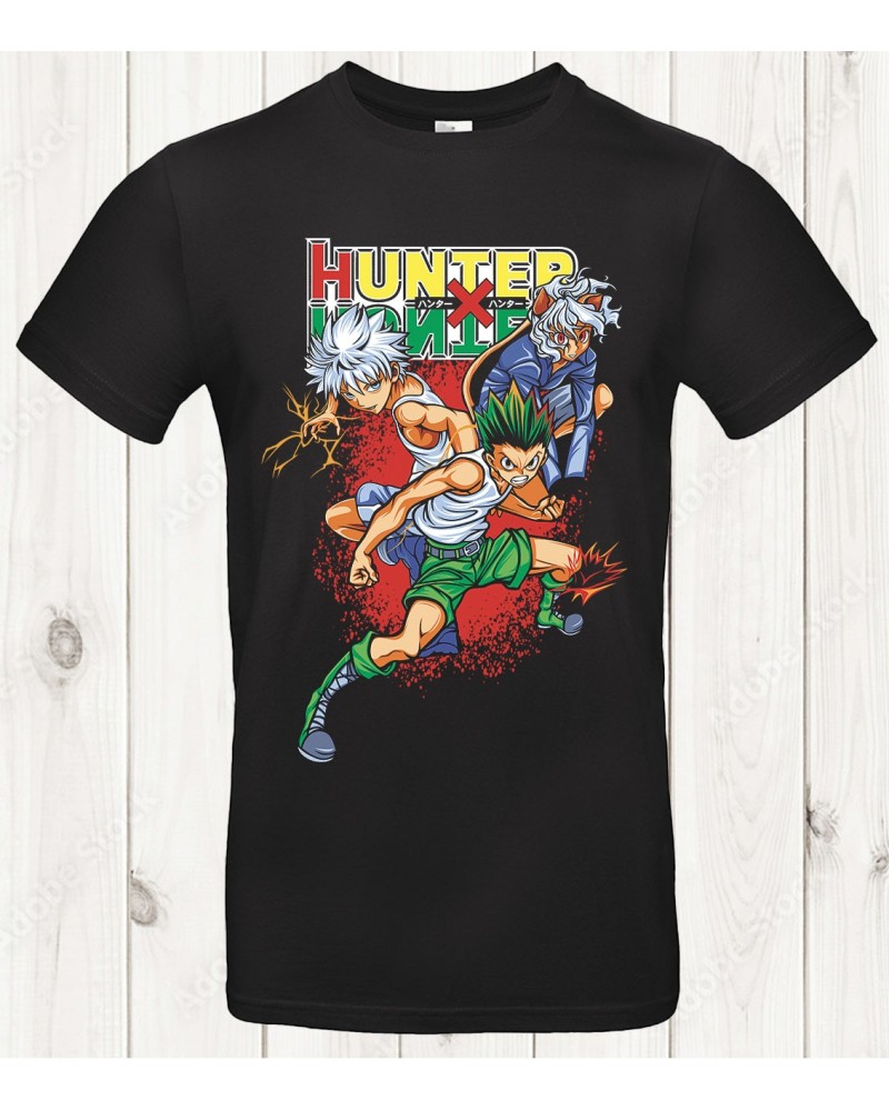 Tee-shirt Hunter x Hunter “Team Nen” – Énergie brute et esprit de groupe 💥