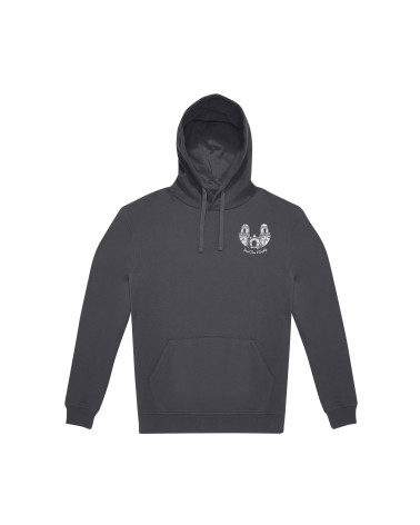 Sweat à capuche “St Jean d’Angély” – Visuel cœur + dos, design Ben