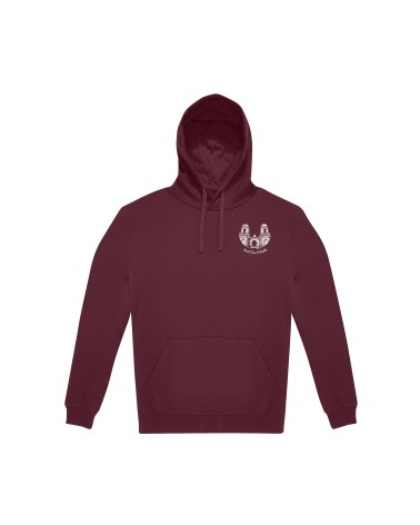 Sweat à capuche “St Jean d’Angély” – Visuel cœur + dos, design Ben