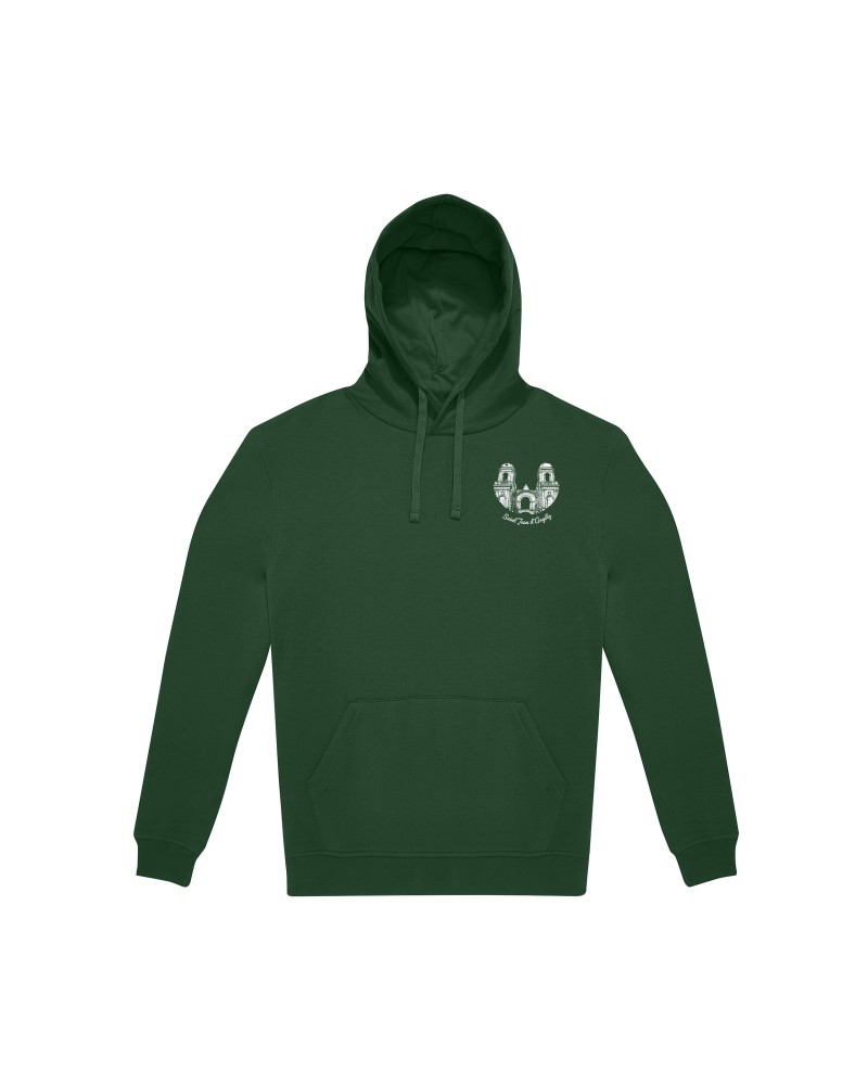 Sweat à capuche “St Jean d’Angély” – Visuel cœur + dos, design Ben