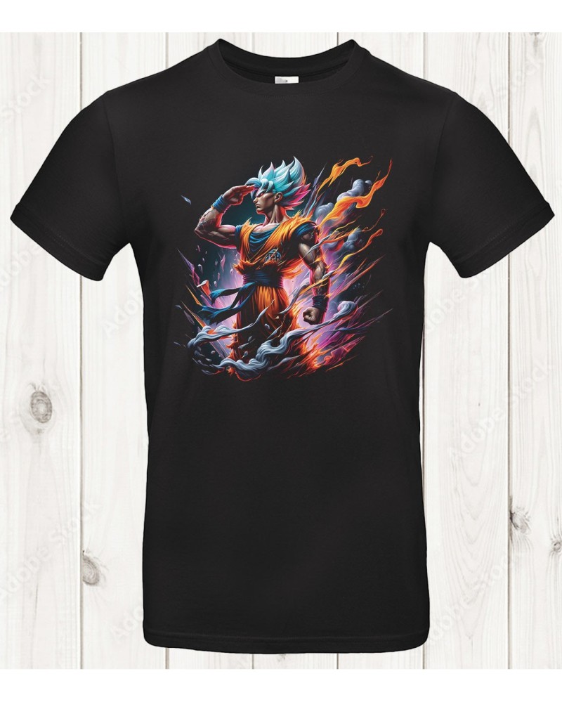 Tee-shirt Dragon Ball “Look Ahead” – Le regard tourné vers la puissance 🔭🔥