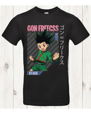 Tee-shirt Gon Freecss “Otaku Classic” – L’esprit Hunter en version 100 % manga 💚