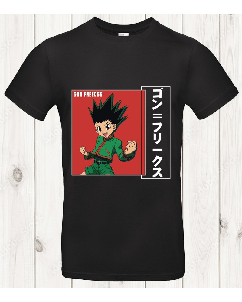 T-shirt Gon Freecss – Détermination & Style Manga