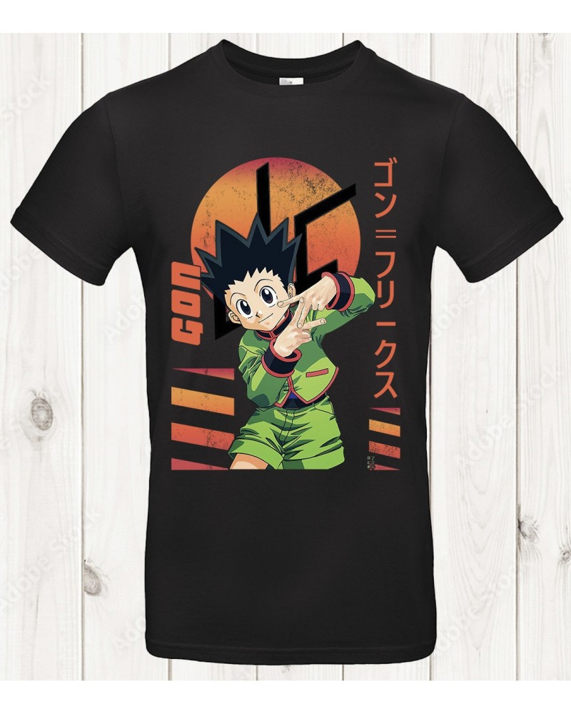 T-shirt Gon Freecss – Style Retro Japonais & Attitude Iconique