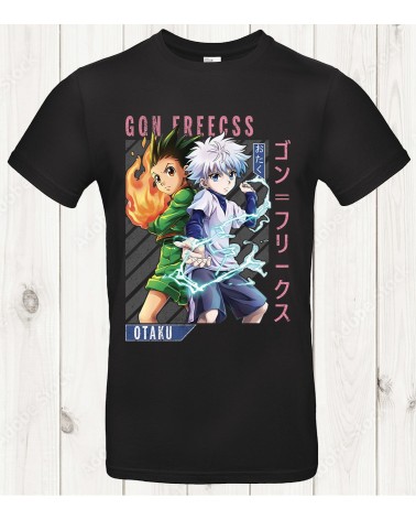 T-shirt Gon & Killua – Duo Otaku Ultime & Style Manga Moderne