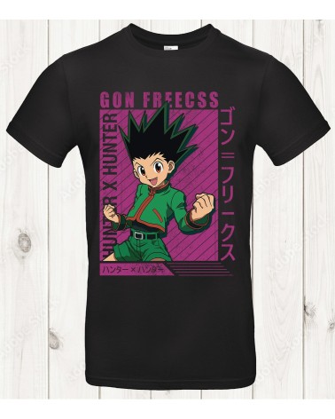 T-shirt Gon Freecss – Style Néon Manga & Ambiance Hunter x Hunter