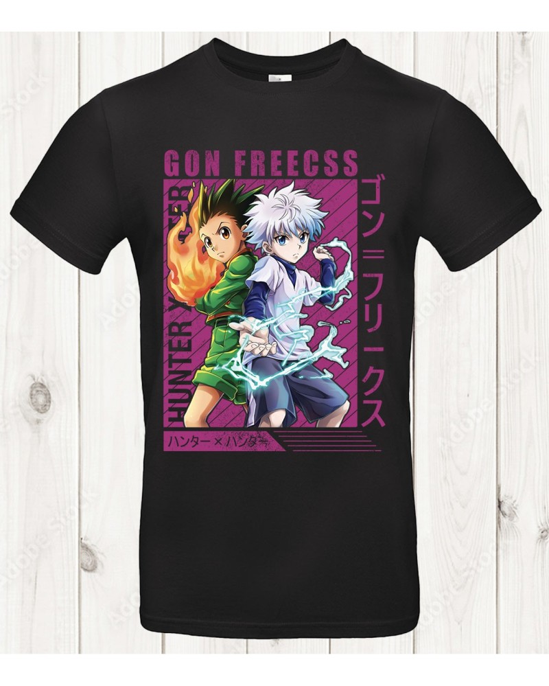 T-shirt Gon & Killua – Duo Néon Hunter x Hunter & Style Manga Intense