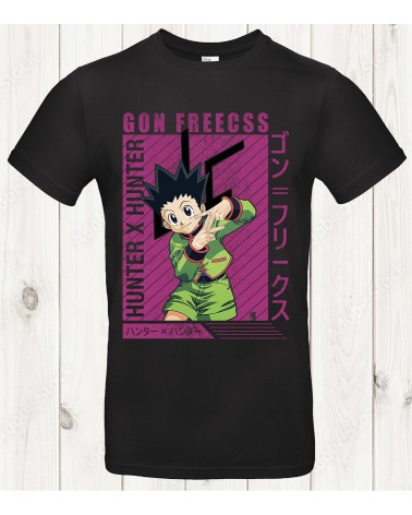 T-shirt Gon Freecss – Style Néon Retro & Esprit Hunter x Hunter