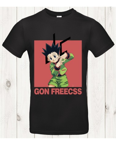 T-shirt Gon Freecss – Minimaliste, Joyeux & 100% Manga