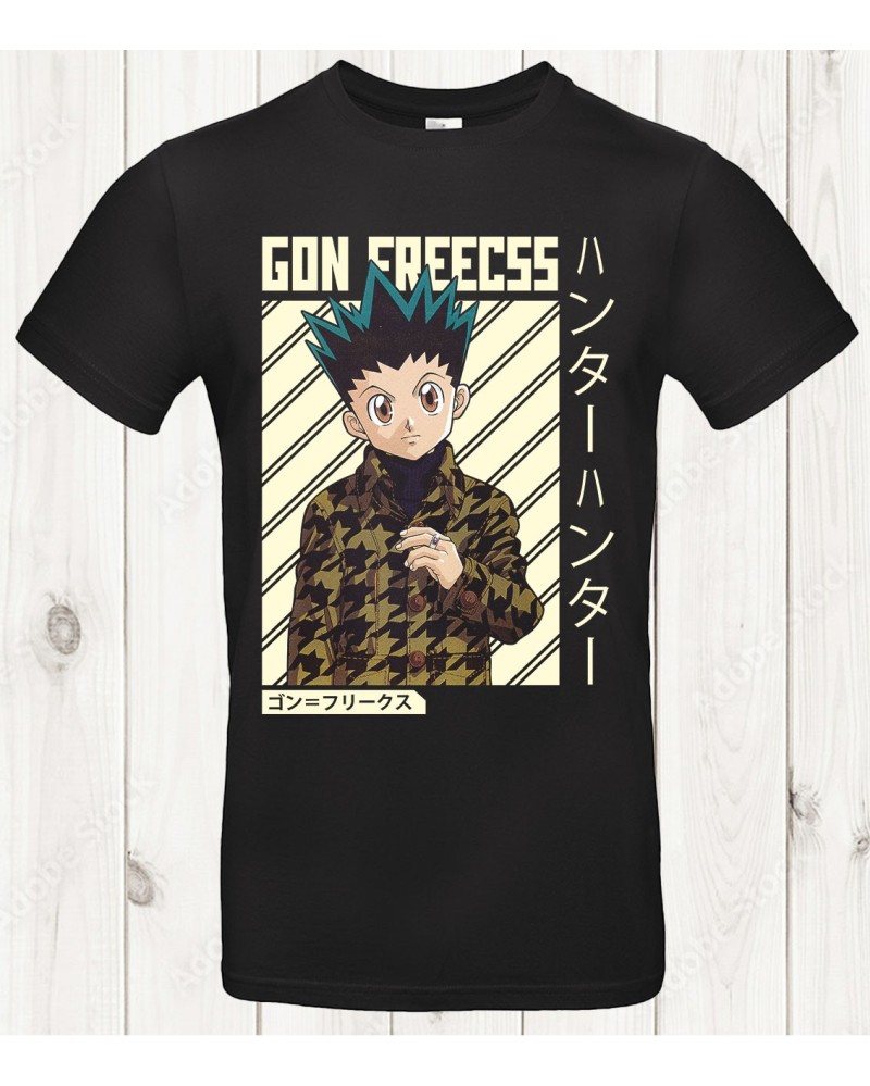 T-shirt Gon Freecss – Style Streetwear Vintage & Manga Japonais