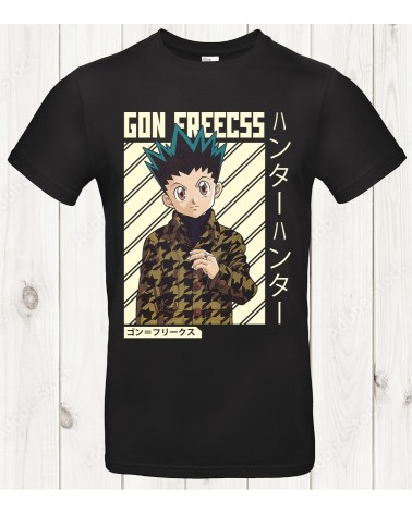 T-shirt Gon Freecss – Style Streetwear Vintage & Manga Japonais