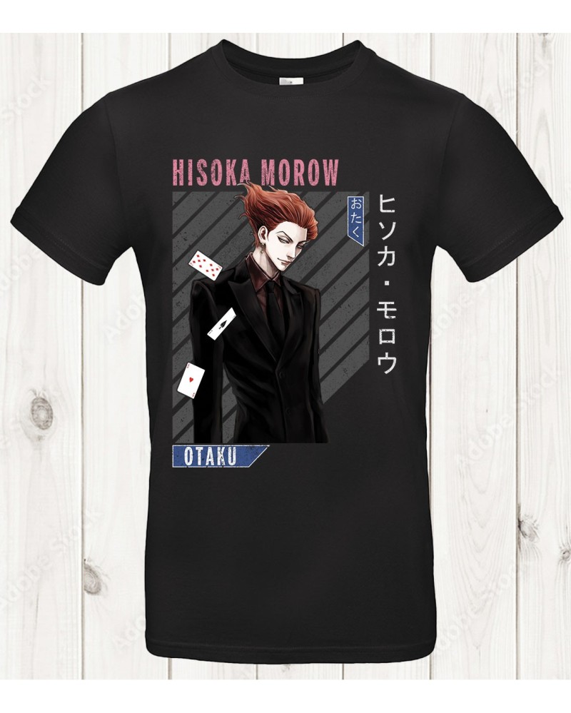 T-shirt Hisoka Morow – Otaku Edition Élégante & Sombre