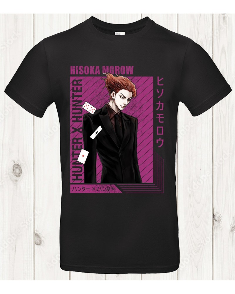 T-shirt Hisoka Morow – Néon Violet & Charisme Mortel