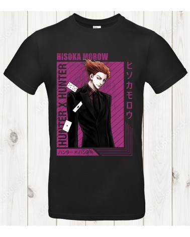 T-shirt Hisoka Morow – Néon Violet & Charisme Mortel