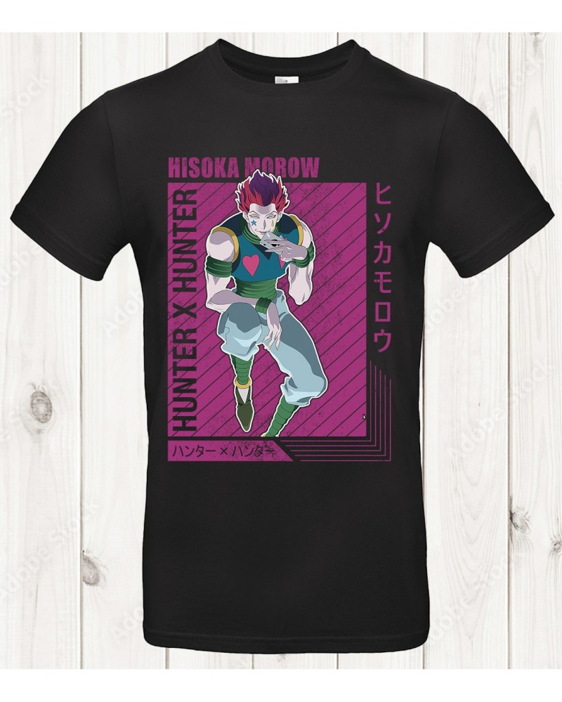 copie de T-shirt Hisoka Morow – Néon Violet & Charisme Mortel