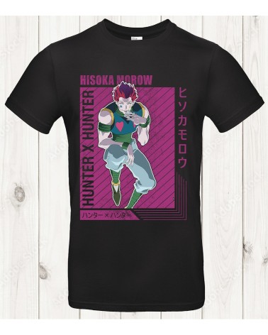 copie de T-shirt Hisoka Morow – Néon Violet & Charisme Mortel