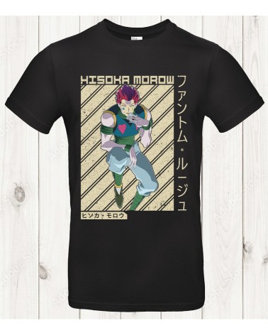 T-shirt Hisoka Morow – Vintage Japonais & Aura de Prédateur