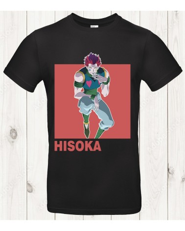 T-shirt Manga Hisoka – Charisme, puissance et style iconique