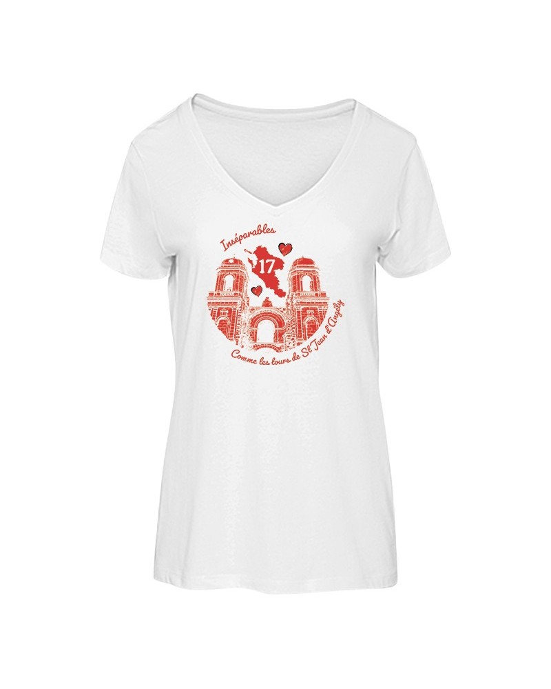 T-shirt Femme Saint-Valentin – Saint-Jean-d’Angély, l’amour en rouge