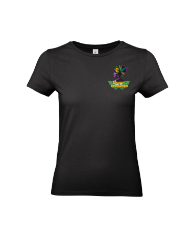 T-shirt FEMME D’la Samba dans les Épinards – Festival de Musiques Brésiliennes