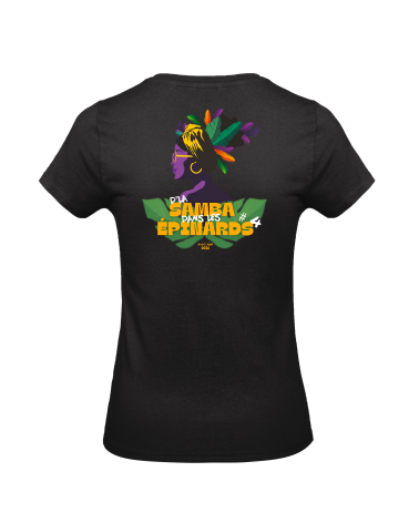 T-shirt FEMME D’la Samba dans les Épinards – Festival de Musiques Brésiliennes